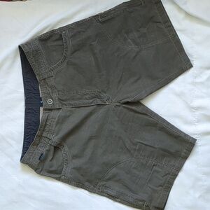 Kuhl Vintage Patina Dye Cargo Shorts, Size 34